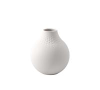 Villeroy & Boch Collier Blanc Vaso Perle Piccolo, Porcellana Premium, Bianca, 11x11x12 cm