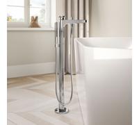 Villeroy & Boch Vea rubinetto vasca, installazione a pavimento, miscelatore monocomando, TVT11700100261, Vea cromo [Rubinetteria Bagno > Rubinetteria Vasca]