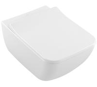 Villeroy & Boch Venticello combi-pack set con copriwater sospeso senza brida bianco 4611RS01