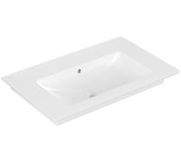 Villeroy & Boch Venticello lavabo armadio, senza foro per rubinetto, con trop...