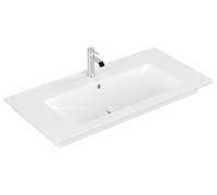 Villeroy & Boch Venticello lavabo armoire, 1 trou pour robinet, avec trop-plein, 1000x500mm, 4104ALR1, 4104ALR1, Colorazione: Bianco CeramicaPlus