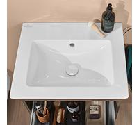 Villeroy & Boch Venticello Lave-mains, 650x500mm, sans trou de robinet, avec trop-plein, 41246701, 41246701, Colorazione: Bianco