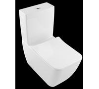 Villeroy & Boch Venticello WC à chasse d'eau profonde pour combinaison, DirectFlush sans bord, au sol, 375x700x400mm, 4612R0R1, 4612R0R1, Colorazione: Bianco CeramicaPlus