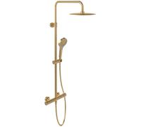 Villeroy & Boch Verve Showers set doccia a parete con termostato con soffione oro TVS10900500076