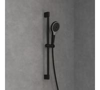 Villeroy & Boch Verve Showers set doccia, 3 tipi di getto, TVS109007000K5, Verve Showers nero opaco [Rubinetteria Bagno > Set Doccia]