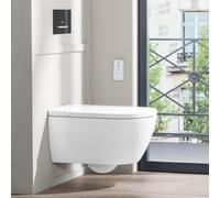 Villeroy & Boch ViClean, WC doccia senza bordo con sedile, DirectFlush, 385x 595 mm, V0E100, colorazione: Bianco Ceramicaplus