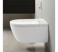 Villeroy & Boch ViClean-I200, WC doccia senza bordo con sedile WC, HarmonicWave, 385x 595 mm, V0E200, Colorazione: Bianco Ceramicaplus - V0E200R1