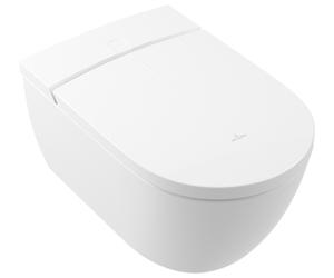 Villeroy & Boch ViClean-I100, WC douche sans rinçage avec siège de WC, DirectFlush, 385x400x595mm, V0E100R1, V0E100R1, Colorazione: Bianco CeramicaPlus