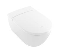 Villeroy & Boch ViClean-I200, WC doccia senza bordo con sedile WC, HarmonicWave, 385x 595 mm, V0E200, Colorazione: Bianco Ceramicaplus - V0E200R1