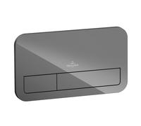 Villeroy & Boch ViConnect - Placca di comando M200, vetro Glossy Grey 922400RA
