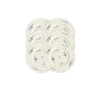 Villeroy & Boch Vieux Luxembourg Piatti, Porcellana, Bianco, 29.2 x 29.2 x 8.5 cm, 6 unità