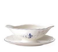 Villeroy & Boch Vieux Luxembourg Salsiera, 400 ml, Porcellana Premium, Bianco/Blu
