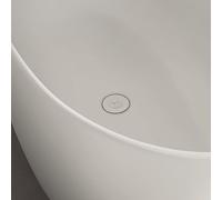 Villeroy & Boch ViFlow set scarico con funzione di troppopieno per set scarico e troppopieno, U90953001, ViFlow; Antheus; Theano; Antao bianco [Rubinetteria Bagno > Sistemi di Scarico]