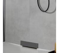 Villeroy & Boch Wallway copertura di design per scarico a parete, UCWAS0341-1S, Wallway antracite opaco [Piatti Doccia > Ricambi per Piatti Doccia]