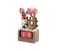 Villeroy & Boch Winter Bakery Calendario con Bambina, Multicolore, 12.5 x 8 x 22.5 cm