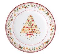 Winter Bakery Del. Piatto Segnaposto - Bianco