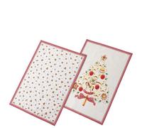 Villeroy & Boch Winter Bakery Delight Biancheria da Cucina Set 2-tlg 100% Cotone
