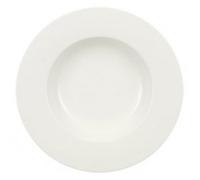 Villeroy & Boch Wonderful World White Piatto Fondo, 24 cm, Porcellana, Bianco