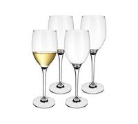 Villeroy und Boch Maxima - Set di 4 calici da vino bianco, 365 ml, 24 cm, trasparenti e lavabili in lavastoviglie