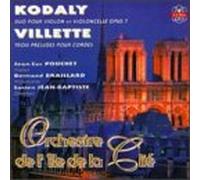 Villette - 3 Preludes for Strings / Duo for Violin & Cello