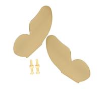 VILLFUL 1 Paio Di Maniglie Per Cassetti A Farfalla in Oro Spazzolato Pomelli Per Mobili in Ottone Massiccio Maniglie Decorative Per Mobili Da Cucina E Cassettiera