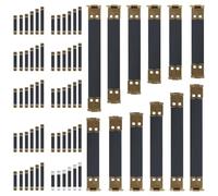 VILLFUL 1 Set Clip A Molla Interna per Borsa Chiusura A Molla Gancio Portafoglio Borsa Assortimento Chiusura Flessibile per Artigianato Borsetta Tela Tessuto