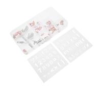 VILLFUL 1 Set Strumenti per Pirografia con Puntoni Regolabili e Stencil Strumenti Multi per Incisione su Legno per Progetti Fai da Te