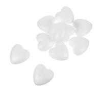 VILLFUL 10 Pezzi Cuori in Polistirolo Decorativi per Fai da Cm Cuori per Decorazioni Matrimonio e Lavoretti