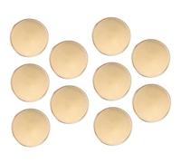 VILLFUL 10 Pezzi Monete Commemorative Vuote per Incisione Monete Fatte Mano per DIY e Regali Speciali per Compleanni e Uniche