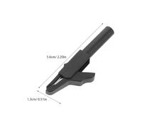 VILLFUL 10 Pezzi Morsetto Di Prova Per Multimetro Kit Di Cavi Di Prova Per Multimetro Morsetto Amperometro Clip Di Sicurezza Isolata