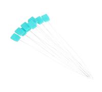 VILLFUL 10 Pezzi Thread Needle Helper Long Steel Wire Threaders with Protective Plastic Handle for Hand Sewing Embroidery And Cross Stitch DIY Craft Projects
