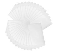 VILLFUL 100pezzi Custodie Protettive Per Carte d Identità Carte e Scolastiche Sottile e Leggero Design Bifacciale Materiale in Resistente Adatto Per Borse e Portafogli