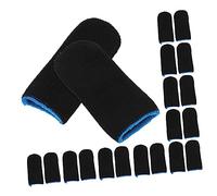 VILLFUL 10paia Finger Sleeves Per Giochi Di Manicotti Traspiranti e Antiscivolo Coperture Protettive Per Touchscreen Ottimizzati Per Migliorare Le Performance Di Gioco