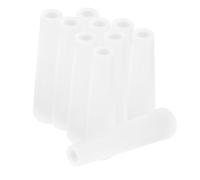 VILLFUL 10pezzi Coni in Plastica Pz Conici Tubi per Avvolgimento in PVC per Macchine da Cucire per Maglieria Tubi per Gestione Fili