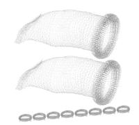 VILLFUL 10pezzi Filtro Per Lanugine Fili Per Tubo Di Scarico Rete Per Bucato Trappola Per Filtro