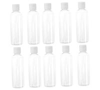 VILLFUL 10pezzi Flacone Cosmetico da Viaggio di Plastica Cap Setto Vuoto per Flaconi Ricaricabili Contenitori da Viaggio per Lozioni Struccanti Shampoo