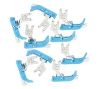 VILLFUL 10pezzi Piedino per Macchina da Cucire Piedini per Cucire Piedino in Piedino per Macchina da Cucire Industriale Piedino Industriale Incerchiato Stretto Accessori per Macchine