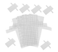 VILLFUL 10pezzi Rete in Plastica per Borse Intrecciate Fai da Te Kit Materiali per Materiale Rete per Creazione Borse Accessori per Fai da Te
