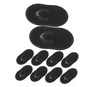 VILLFUL 10pezzi Spazzola Massaggiante in Silicone per Capelluto Pettine Tascabile per Capelli Uomo Utile per Rimuovere la Forfora e Curare Capelluto Durante i Viaggi