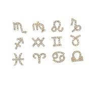 VILLFUL 12 pezzi Decorazioni Unghie per Manicure per Casa e Salone Facili e Riutilizzabili Accessori per Nail Art per Donne