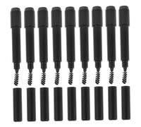 VILLFUL 12 Pezzi Eyebrow Pencil Extender con Spazzola Morbida Dual-head Supporto Stabile per Matita Sopracciglia Strumento per Styling Leggero e Portatile per Viaggi