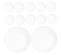 VILLFUL 12pezzi Fermaporta Parete in Silicone Autoadesivo Trasparente Paraurti per Porte per Lavanderia Bagno Cucina Protezione Impatto