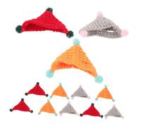 VILLFUL 12pezzi Mini Cappelli Lavorati Maglia Mini Cappelli Per Lavoretti Accessori Per Costumi Lavorati Maglia Per Statuette