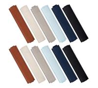 VILLFUL 12pezzi Portapenne Elastico Singolo per Quaderni Astuccio per Penne Compatto e Portatile per Uso Quotidiano Custodia per Matite con Fascia per Fissaggio Sicuro Diario o Agenda