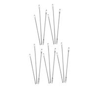 VILLFUL 15 Pezzi Ago per Passare Cordini Multifunzione Strumento Compatto per Intrecciare Coulisse in Vestiti Borse Tende e Accessori Riduce Affaticamento Dita