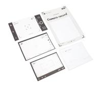 VILLFUL 15fogli Adesivi per Cornice di Pellicola retrò in PVC Forniture per Album di Ritagli per Diario e Creazione di Adesivi per Pellicola per Fotocamere retrò Poster di Festival Cinemat