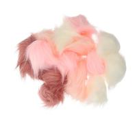 VILLFUL 16 Pezzi Palline Soffici Finte Pelliccia Decorative Comode Fatte Mano per Abbigliamento