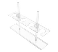 VILLFUL 1pezzi Supporto Imbuto Professionale Per Laboratorio Base Stabile e Resistente Per Imbuti Liquidi Multifunzionali Fissaggio Sicuro Per Esperimenti Scientifici