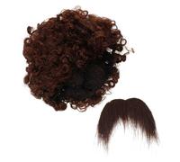 VILLFUL 1set Pirata Con Parrucca e Barba Per Cosplay Costume Per Feste Di Halloween e Eventi Tematici Realismo Elevato Comodo e Riutilizzabile