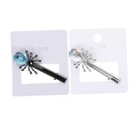 VILLFUL 2 pezzi Clip per Capelli Halloween Forma di Ragnetto da Fermagli Becco d'Anatra in Lega Accessori Gothic per Ragazze e Donne Decorazioni Resistente e Versatile per Intrecci e